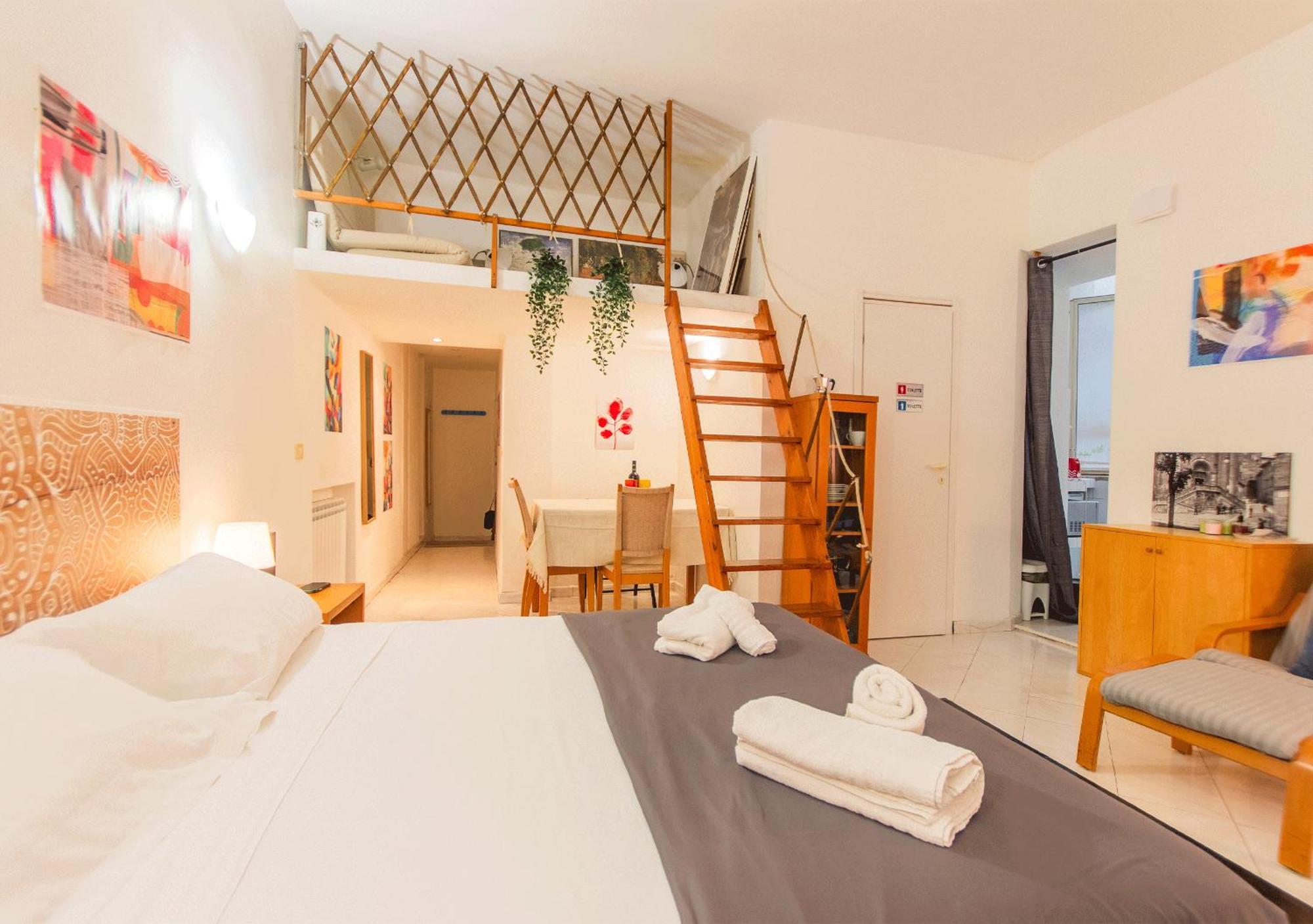 Apartment Delizioso Loft Vicino Piazza Del Popolo Rom